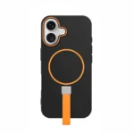 Loop Thin Mag Case for Samsung Galaxy A17 4G/5G, Black & Orange Grip