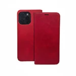 Smart Suede Red Wallet Case for Xiaomi Redmi 15C 4G/5G EU, Premium Folio