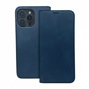 Smart Suede Navy Blue Case for Xiaomi Redmi 15C 4G/5G EU, Premium Protection