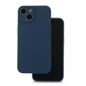 Navy Blue MagSafe Silicone Case for Xiaomi Redmi 15C 4G/5G EU