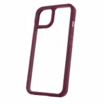 Color Shock Maroon Hybrid Case for Samsung Galaxy A34 5G, TPU & PC