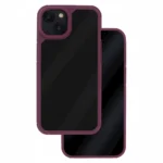 Color Shock Maroon Hybrid Case for Samsung Galaxy A34 5G, TPU & PC