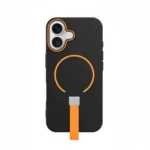 Loop Thin Mag iPhone 17 Air Case 6.6" Black with Orange Grip