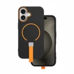 Loop Thin Mag iPhone 16 Pro 6.3" Case Black – MagSafe, Grip Strap