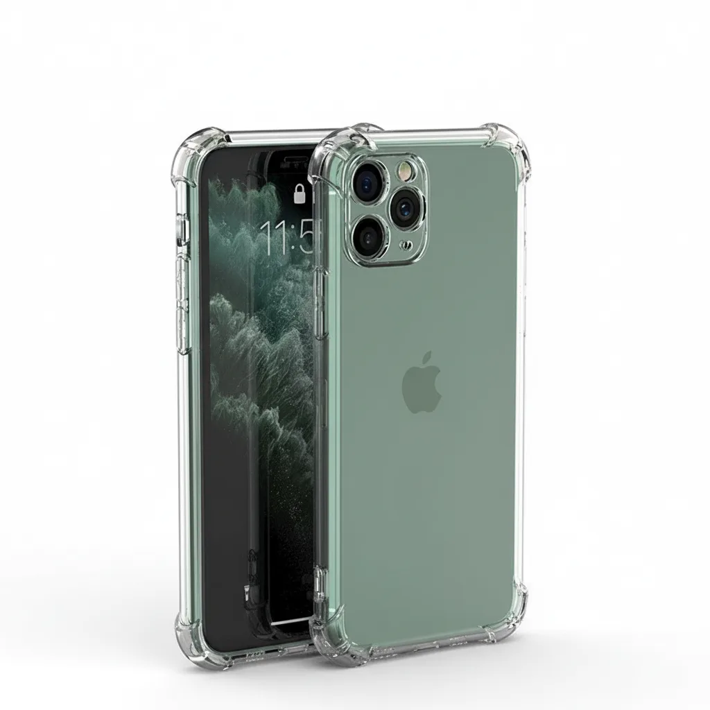 DF-ACC-CASE-0077-01 Crystal Clear Anti-Shock TPU Case for iPhone 17 Pro Max 6.9"
