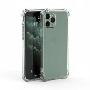 Anti-Shock 1.5mm Transparent Case for iPhone 17 Pro Max, Camera Guard