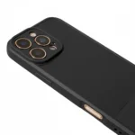 Carbon Fiber Texture Protective Case for iPhone 17 Pro Max, Black