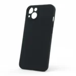Matte Black Silicone Case for iPhone 17 Pro Max 6.9" – Soft Touch