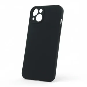 Matte Black Silicone Case for iPhone 17 Pro Max 6.9" – Soft Touch