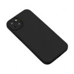 Matte Black Silicone Case for iPhone 17 Pro Max 6.9" – Soft Touch