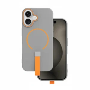 Loop Thin MagSafe Case for iPhone 17 Pro Max 6.9" – Grey & Orange