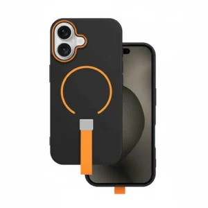 Loop Thin Mag iPhone 17 Pro Max Case, Matte Black, MagSafe & Strap