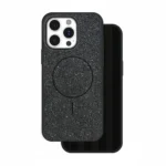 iPhone 17 Pro Max 6.9" MagSafe Glitter Case – Black Sparkle, Slim TPU