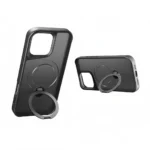 Etteri Matt Mag Ring iPhone 17 Pro Max Case, MagSafe, Black