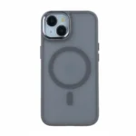 Frozen MagSafe Case for iPhone 16 Pro Max 6.9" – Smoky Gray Matte Finish
