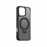 Etteri MagSafe Matte Ring Case for iPhone 16 Pro Max, Black, 6.9"