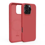 Etteri MagSafe Silicone Case for iPhone 16 Pro Max, Raspberry Pink