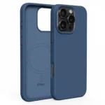Etteri Silicone MagSafe Case for iPhone 16 Pro Max, Slate Blue