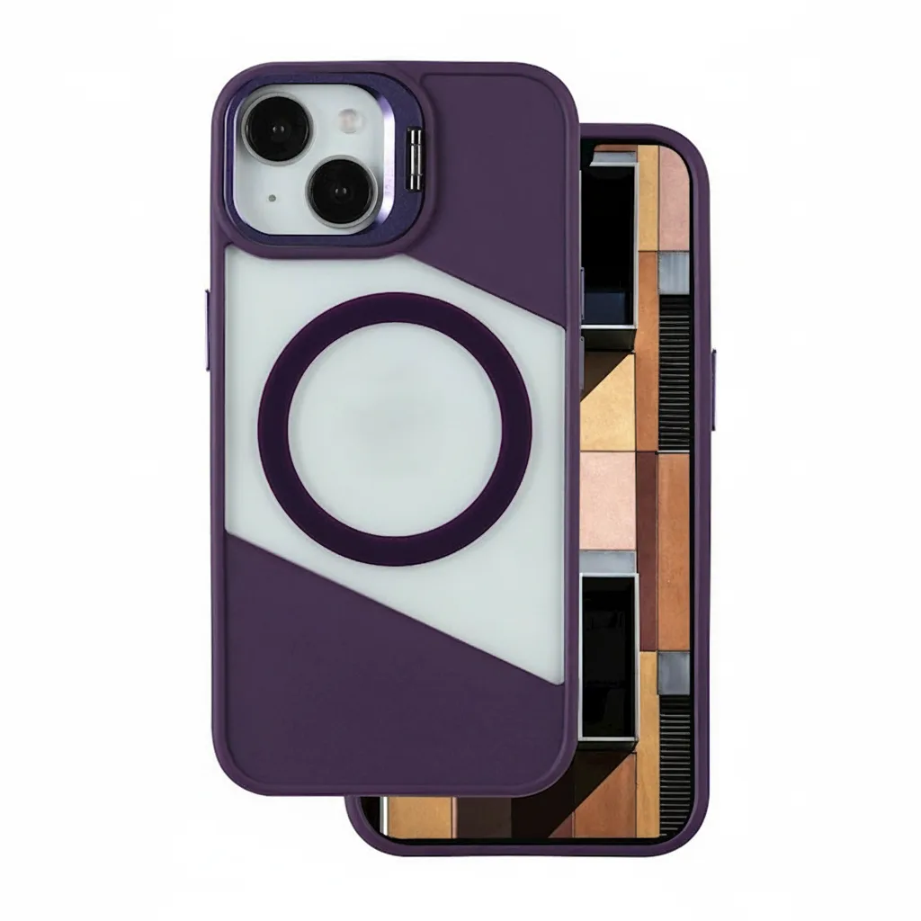 DF-ACC-CASE-0109-01 Fusion Mag iPhone 12/12 Pro 6.1" Case Purple MagSafe Hybrid