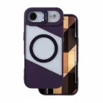 Fusion MagSafe Aura Hybrid Case for iPhone 17 Air, Plum Purple 6.6''