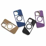 Fusion Mag iPhone 17 Case 6.3'' – Purple MagSafe Geometric Bumper