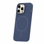 Deep Blue MagSafe Silicone Case for iPhone 15 Pro Max 6.7"