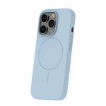 Silicone MagSafe Thin Case for iPhone 16 Pro Max, Sky Blue, 6.9"