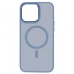 Frozen MagSafe iPhone 16 Pro Max Case 6.9" Light Blue Frosted