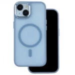 Frozen MagSafe iPhone 16 Pro Max Case 6.9" Light Blue Frosted