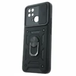 Defender Slide Shockproof Case for Xiaomi Redmi 10C 4G, Black