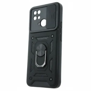 Defender Slide Shockproof Case for Xiaomi Redmi 10C 4G, Black