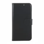Black Smart Classic Wallet Case for Xiaomi Redmi 12 4G/5G, Faux Leather