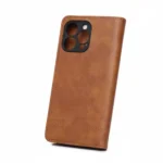 Samsung Galaxy A56 5G Smart Seam Wallet Case, Brown PU Leather