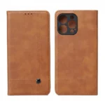 Samsung Galaxy A56 5G Smart Seam Wallet Case, Brown PU Leather