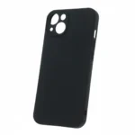 Matte Black Silicone Case for Xiaomi 15 – Slim Shockproof, Anti-Fingerprint