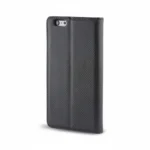 Smart Magnet Wallet Case for Xiaomi 15 – Black Textured Folio