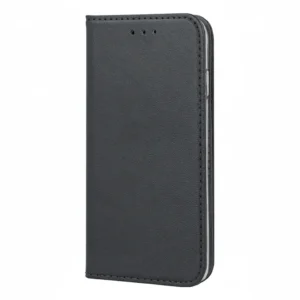 Smart Magnetic Wallet Case for Samsung Galaxy S26, Black PU Leather