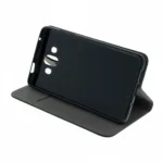 Smart Magnetic Wallet Case for Samsung Galaxy S26, Black PU Leather
