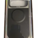 iPhone 17 Pro Max MagSafe Case, Black/Cream Silver, Shockproof Cover