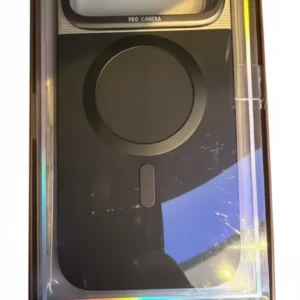 iPhone 17 Pro Max MagSafe Case, Black/Cream Silver, Shockproof Cover
