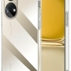 Ultra Slim Clear TPU Case for Huawei P50 Pro – Shockproof, 0.5mm Thin