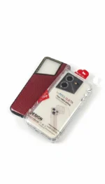 Tecno Pova 5 Pro 5G Premium Hybrid Case, Anti-Shock & Carbon Fiber