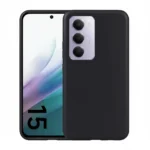 Matte Black Case for Xiaomi Redmi 15 4G/5G – Slim TPU & PC Protection