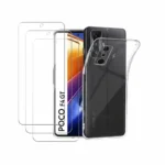 Crystal Clear Airbag Shockproof Case for Poco F4 GT & X4 GT