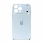 iPhone 16 Pro White Conversion Case with Apple Logo & Full Cover