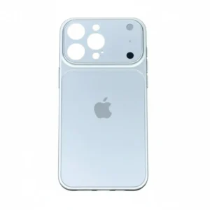 iPhone 16 Pro White Conversion Case with Apple Logo & Full Cover