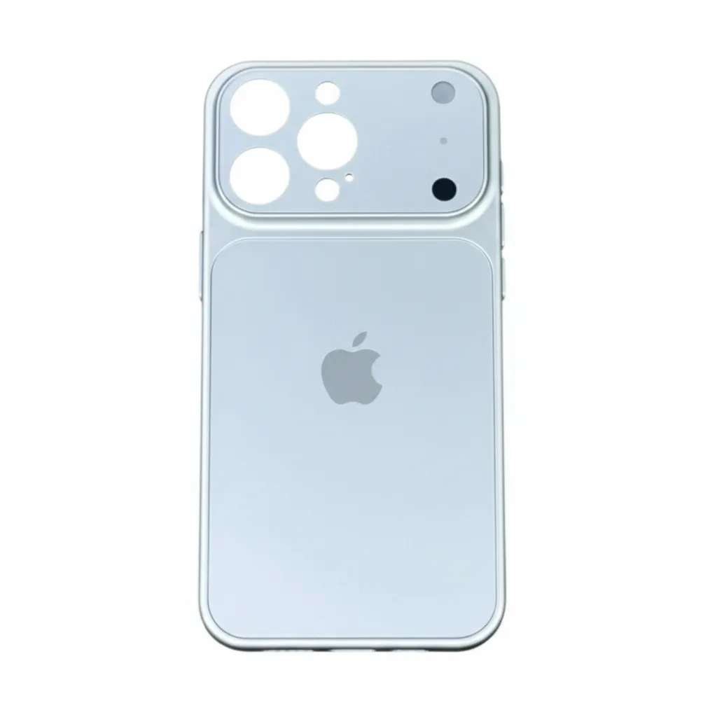 DF-ACC-CASE-0190-01 iPhone 16 Pro White Conversion Case with Apple Logo & Full Cover