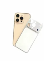 iPhone 16 Pro White Conversion Case with Apple Logo & Full Cover