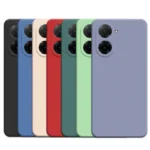 Redmi A5 Silicone Case – Matte Full Coverage, Colorful Options