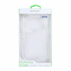Rixus Transparent Anti-Burst Case for Xiaomi 17 Pro – Shockproof Cover
